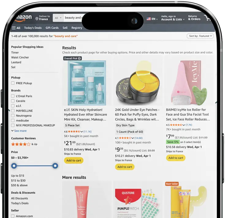 Étude de cas: marque beauté Amazon FBA stratégie premium optimisation